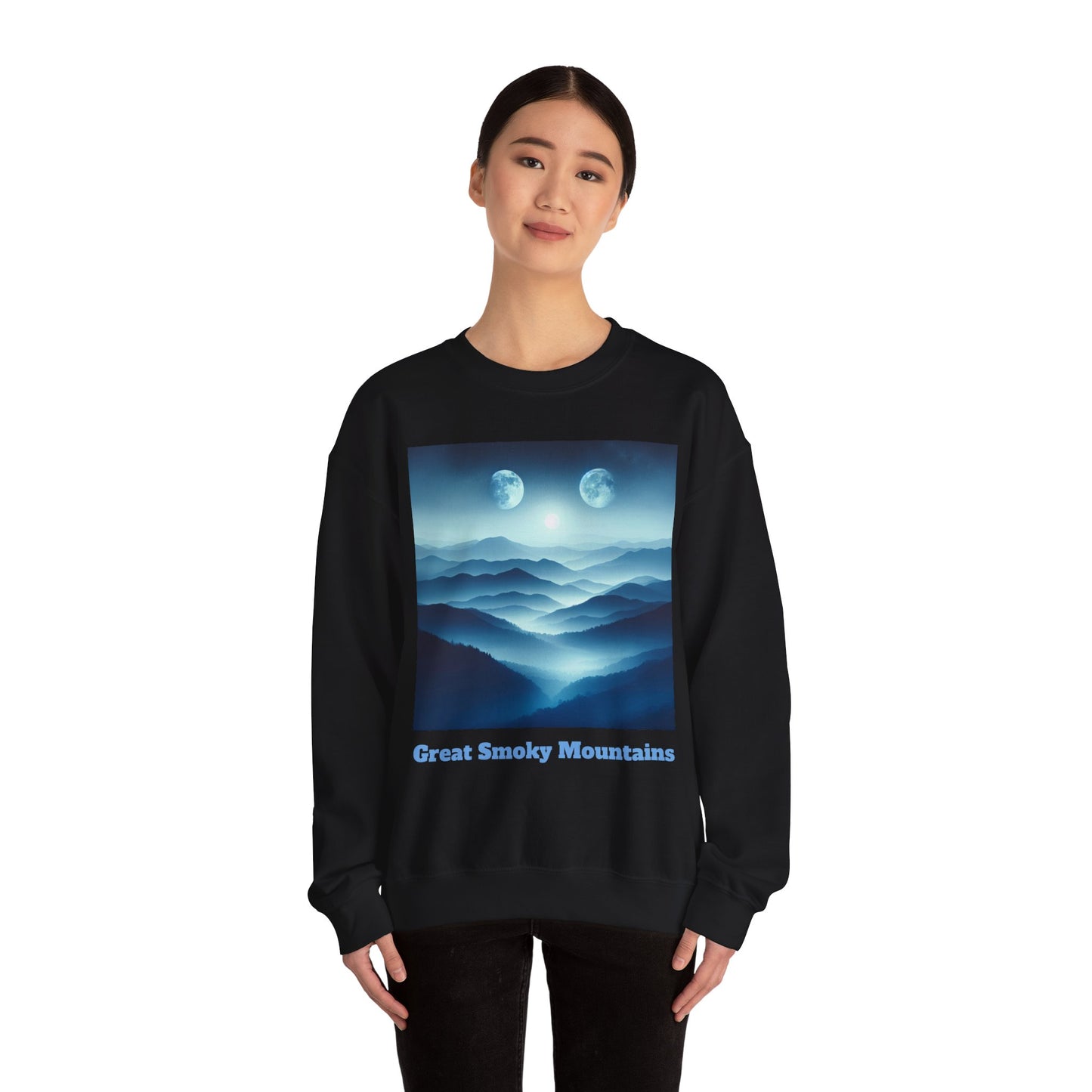 America's National Parks- Great Smoky Mountains Crewneck Sweatshirt