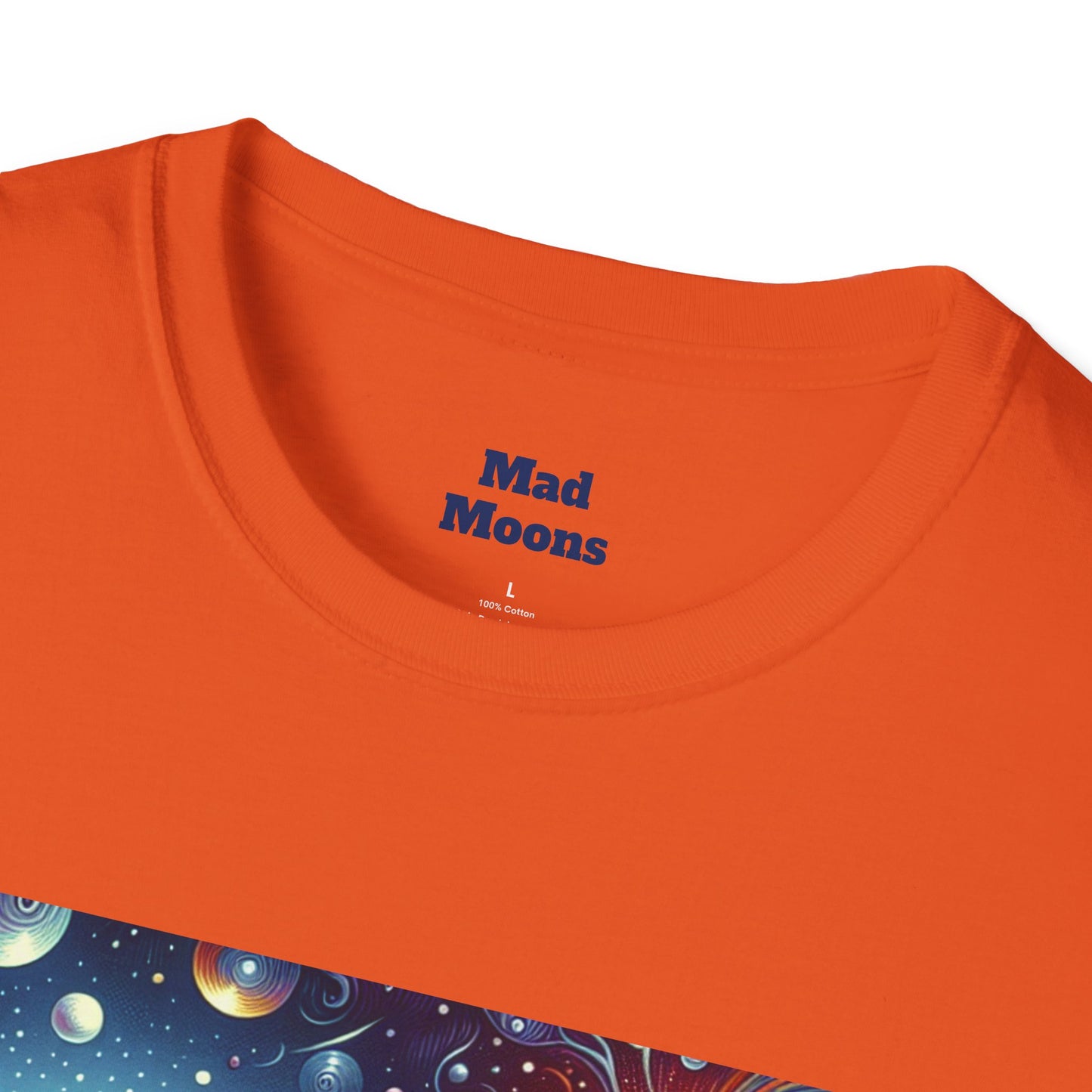 Psychedelic Cosmic Dreams Unisex T-Shirt - Vibrant Space Art Tee