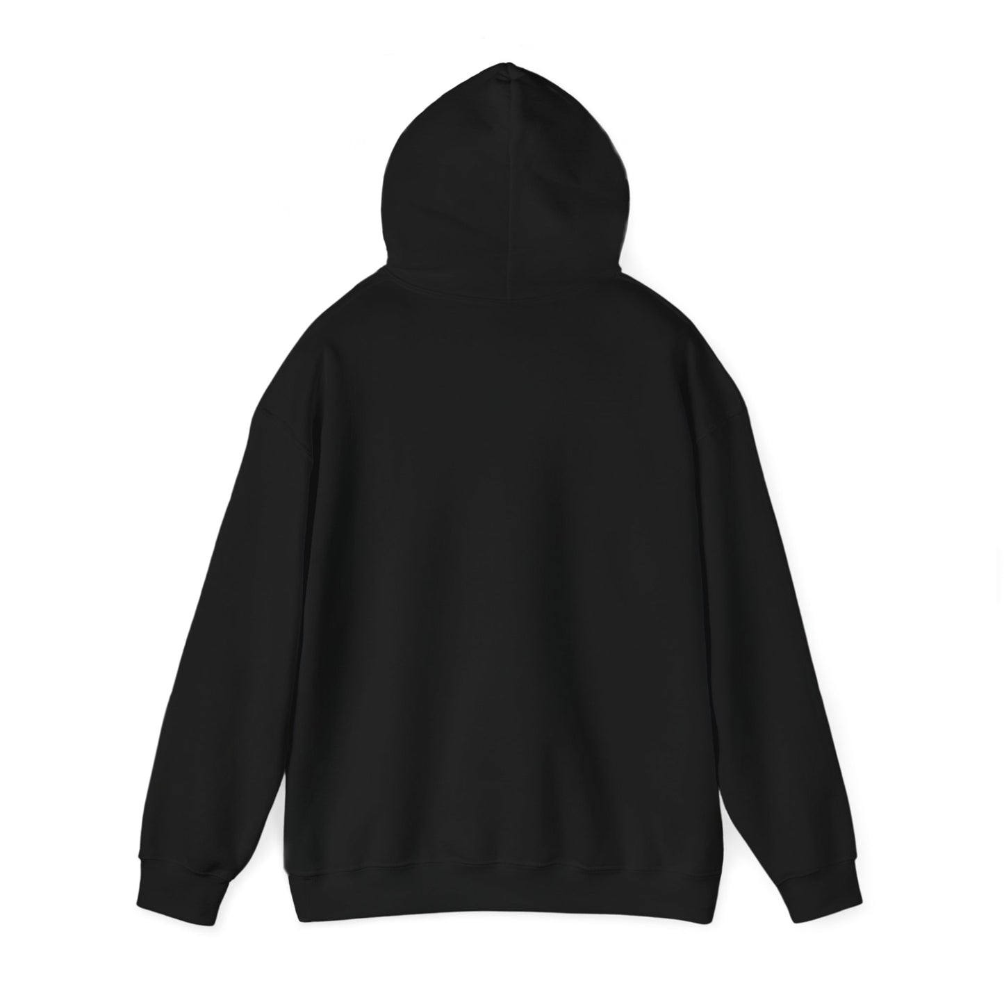 Mad Moons Red and Blue Design Hooded Sweatshirt